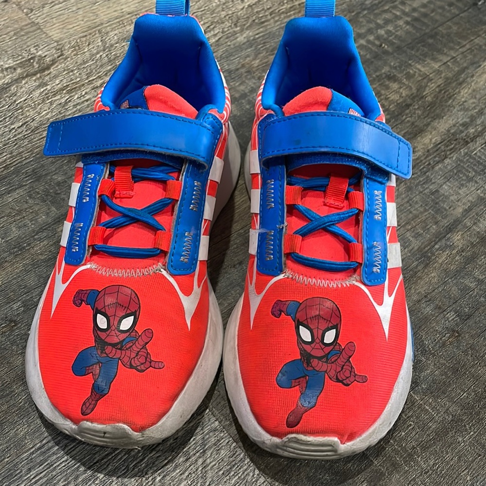 Boy’s- Spider Man x  Adidas size 13c